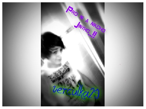 jen pro tebe  ♥ verůů