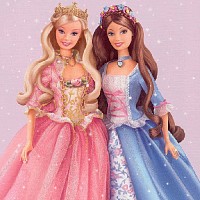 Barbie-As The Princess And The Pauper-Anneliese & Erika