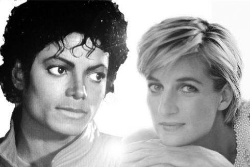 Michael Jackson Fotka King Of Pop Michael A Princezna Diana