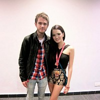Zedd s fanúšičkou ;)