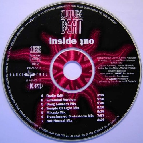 Culture beat serenity 1993. Culture beat - inside out альбом. Culture beat inside out. Culture beat - inside out альбом. Группа culture beat.