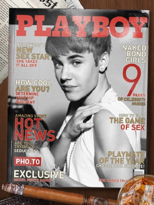 playboy vs. justin bieber